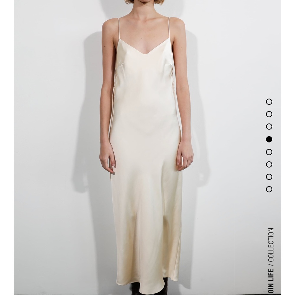 Zara Satin Lingerie Dress